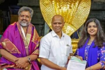 ಮುಸ್ಲಿಂ ಕುಟುಂಬರ್ದ್ ತಿರುಪತಿ ತಿಮ್ಮಪ್ಪಗ್ 1 ಕೋಟಿ ರೂ. ಕಾಣಿಕೆ