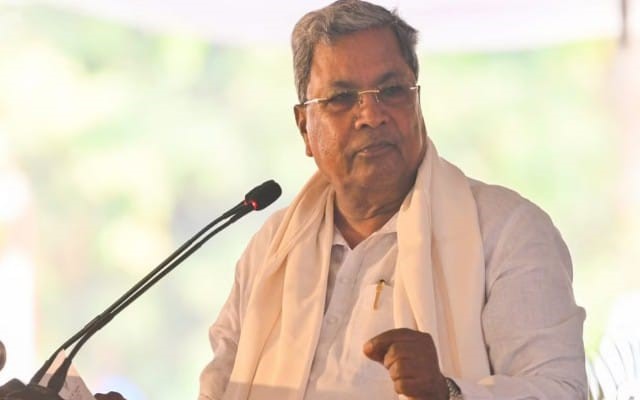 Karnataka Chief Minister Siddaramaiah