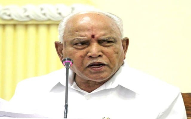 former Karnataka chief minister and BJP Parliamentary Board Committee member B.S.Yediyurappa