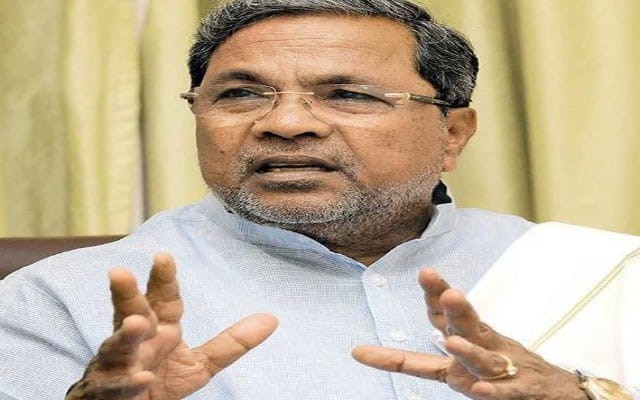 Karnataka Chief Minister Siddaramaiah