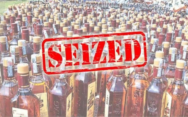 Over 12,000 litres of liquor seized
